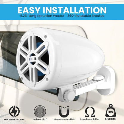 product image number 4 for Pyle Marine Utv Off-Road Speaker