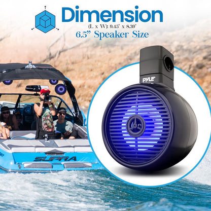 product image number 3 for Pyle Marine Wakeboard Speaker System