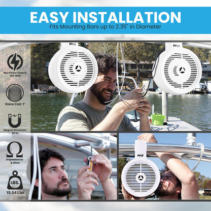 product image number 2 for Pyle Marine Wakeboard Speaker System