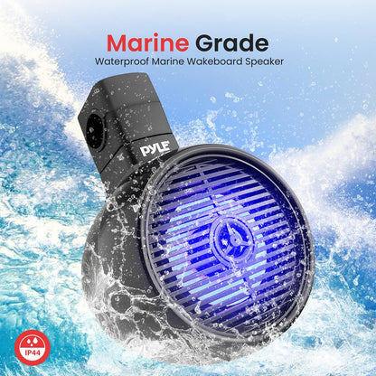 product image number 4 for Pyle Marine Wakeboard Bluetooth Speaker Syste