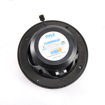 product image number 5 for Pyle 6.5 Inch Component Marine Led Speakers