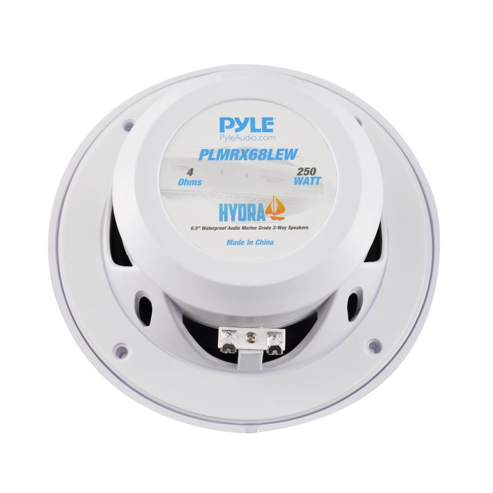 product image number 5 for Pyle 6.5 Inch Component Marine Led Speakers