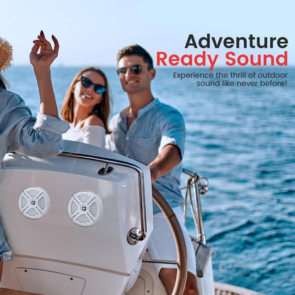 product image number 5 for Pyle 7.7 Inch Component Marine Speakers