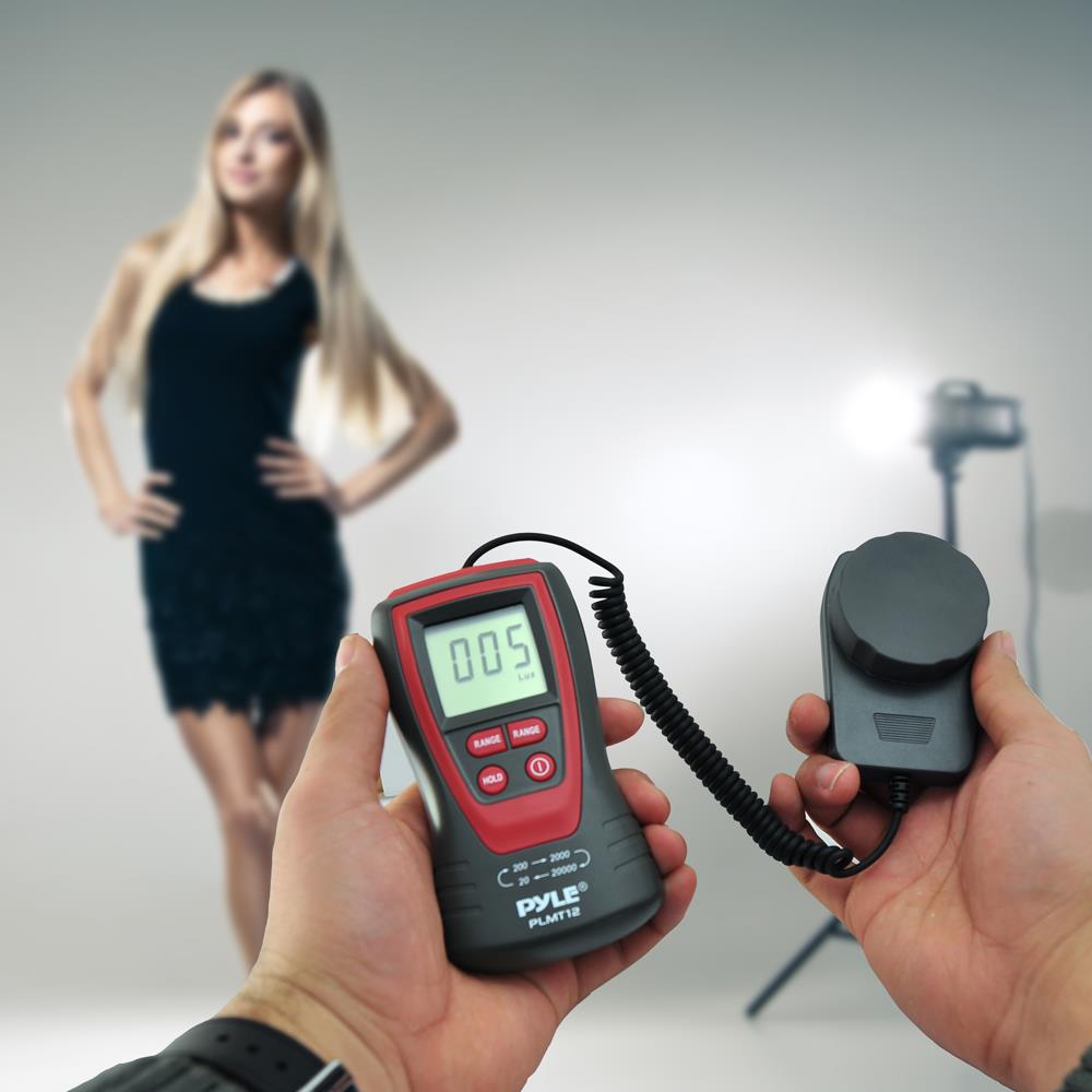 product image number 4 for Pyle Handheld Lux Light Meter Photometer