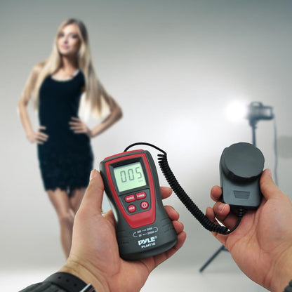 product image number 4 for Pyle Handheld Lux Light Meter Photometer