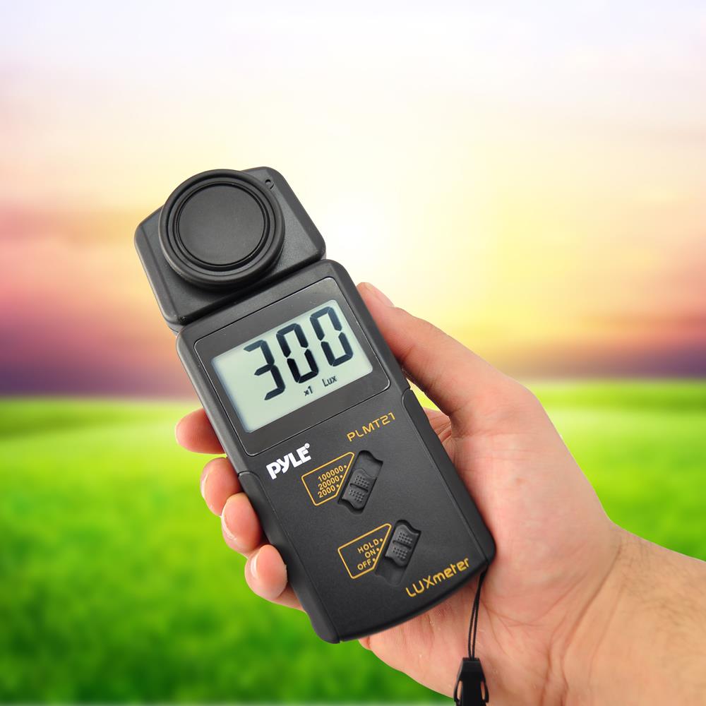 product image number 4 for Pyle Handheld Lux Light Meter Photometer