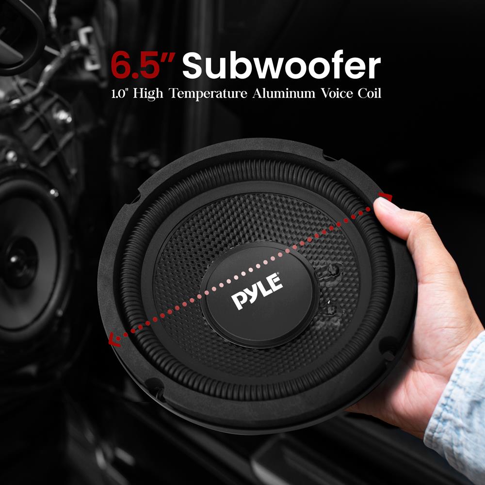 product image number 3 for Pyle 6.5'' Svc Subwoofer