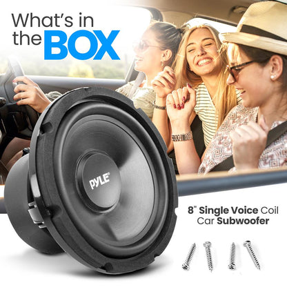 product image number 2 for Pyle 8'' Svc Subwoofer
