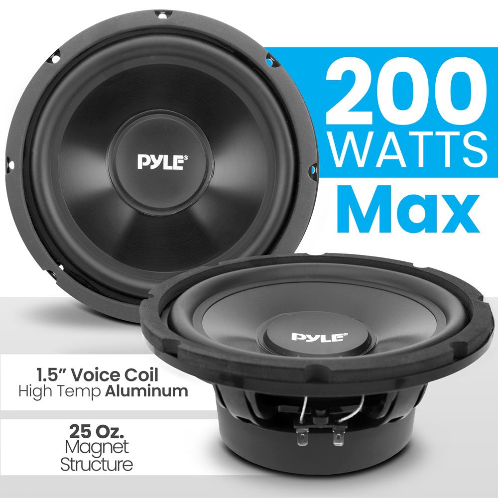 product image number 3 for Pyle 8'' Svc Subwoofer