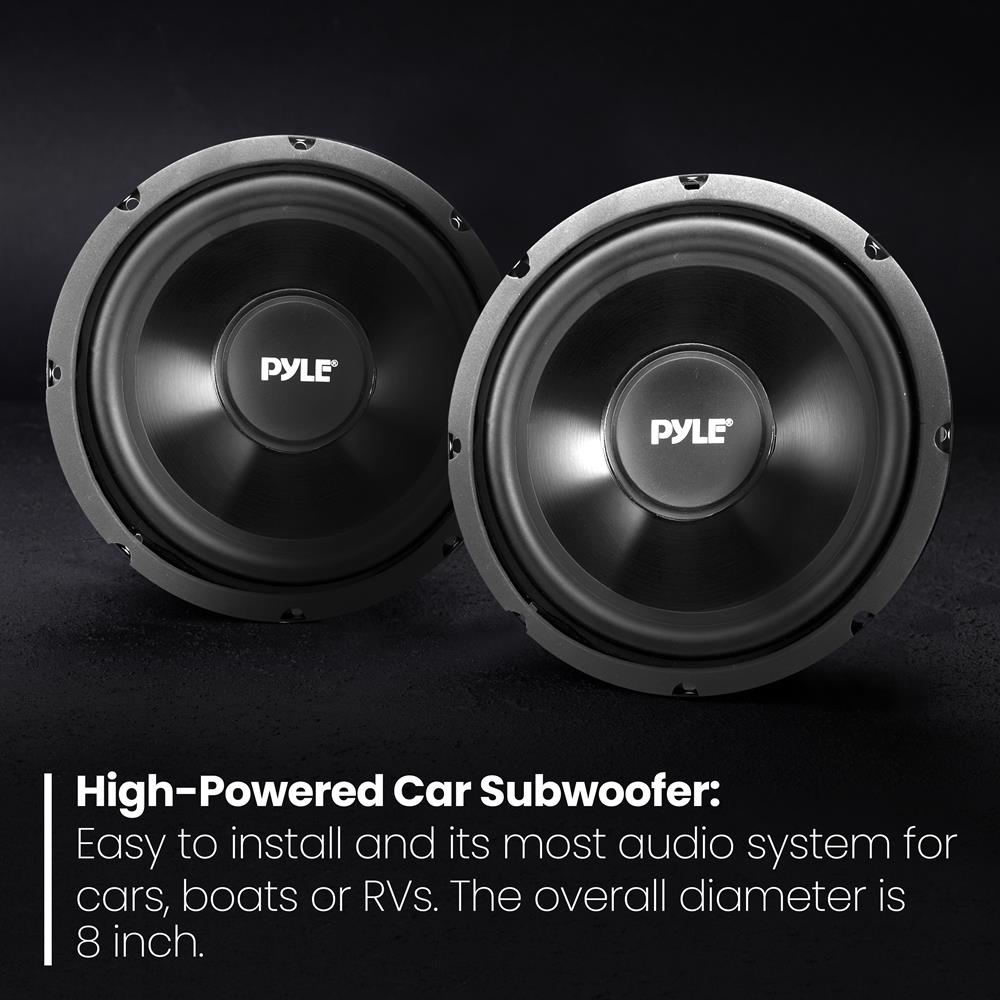 product image number 6 for Pyle 8'' Svc Subwoofer