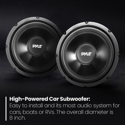 product image number 6 for Pyle 8'' Svc Subwoofer