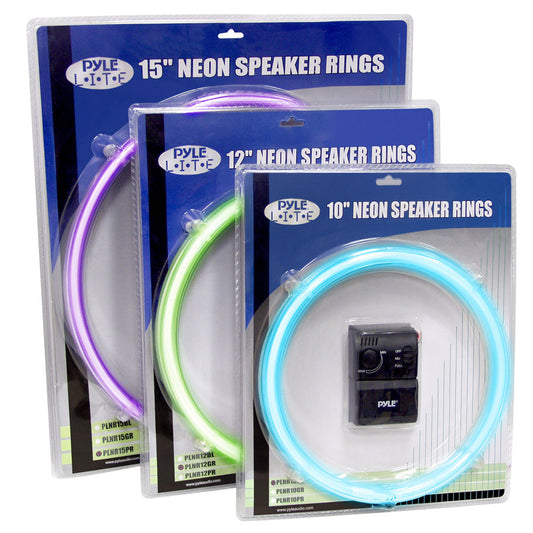 product image number 1 for Pyle Pyle Lite Series 15'' Green Neon Speaker
