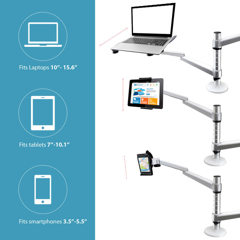 Pyleusa Ramp Dual Device Holder Universal Stand – Pyle USA