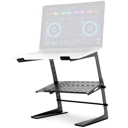 Portable Adjustable Laptop Stand with Storage Shelf, 6.3-10.9" Height