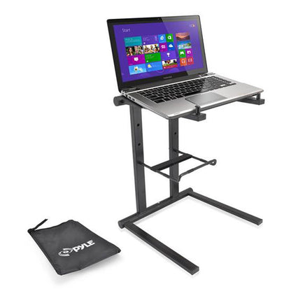 Portable Folding Laptop Stand - Adjustable Height, 11 inches, Steel Alloy