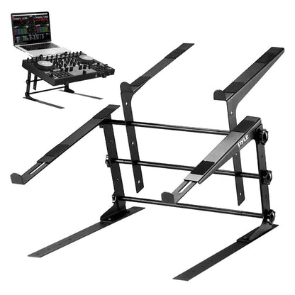 Portable Dual Laptop Stand - Ergonomic Adjustable Steel Design