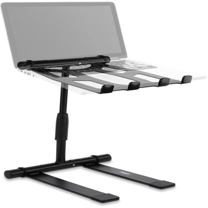 Portable Folding Laptop Stand - Adjustable Height, Steel Alloy