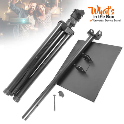 Speaker Stand Tripod - Height Adjustable, Durable Metal, 32-56"