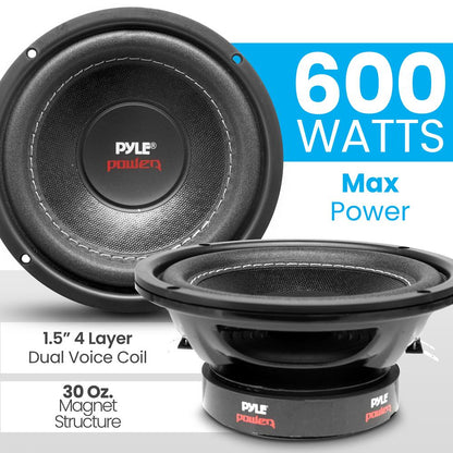 product image number 3 for Pyle 6.5'' Car Subwoofer Dvc 4-Ohm