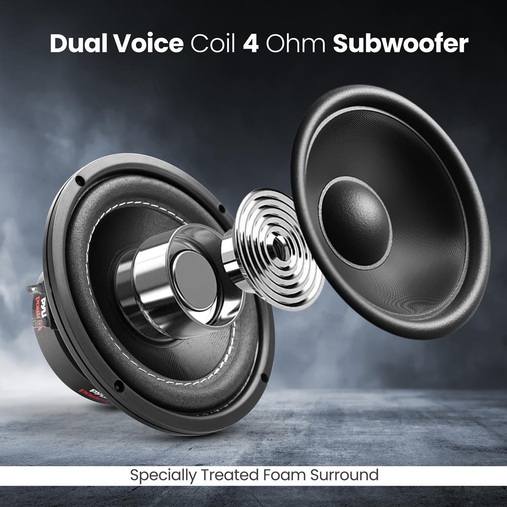 product image number 5 for Pyle 6.5'' Car Subwoofer Dvc 4-Ohm