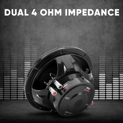 Car Subwoofer 800W Power Dual Voice Coil Non-Press Paper Cone