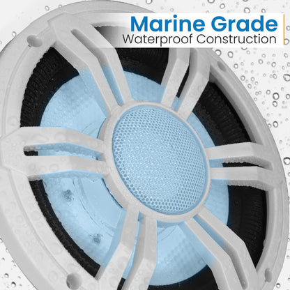 product image number 5 for Pyle 6.5‚Äù Slim Waterproof Subwoofer