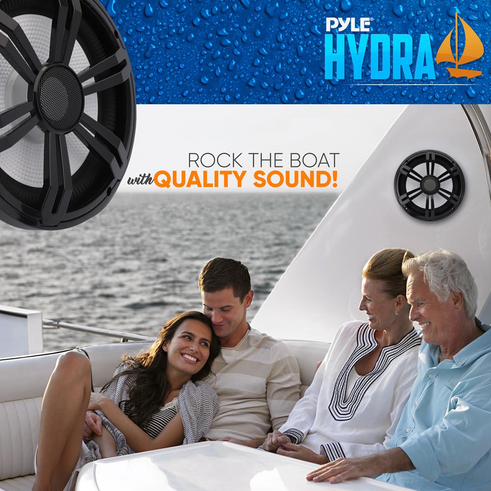product image number 7 for Pyle 8‚Äù Slim Waterproof Subwoofer