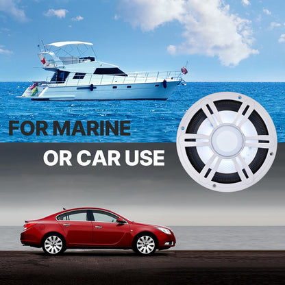 product image number 5 for Pyle 8‚Äù Slim Waterproof Subwoofer