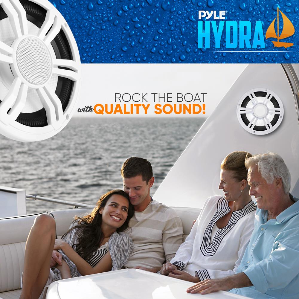 product image number 7 for Pyle 8‚Äù Slim Waterproof Subwoofer