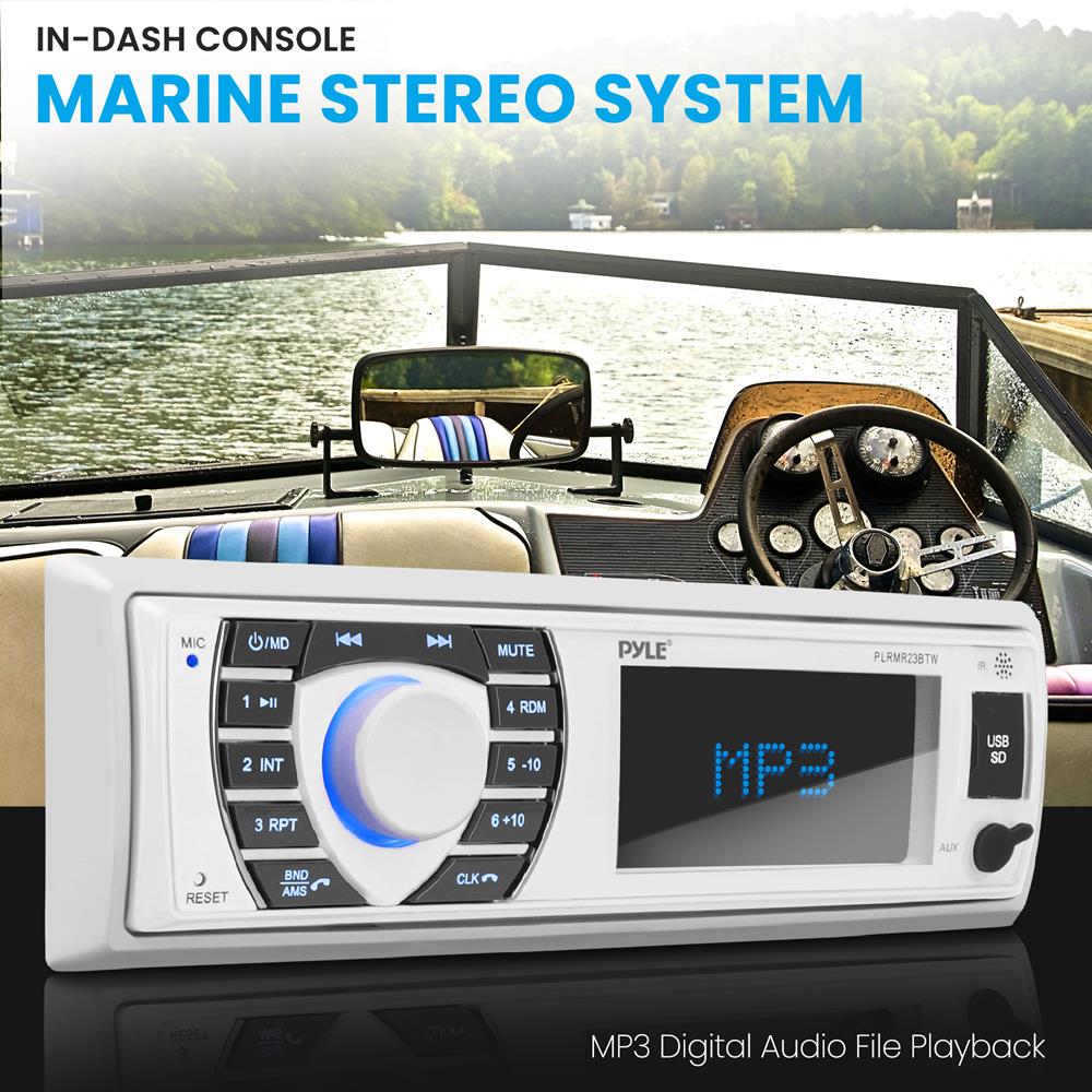 Marine Bluetooth Mp3 Radio Receiver