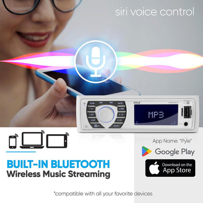 Marine Bluetooth Mp3 Radio Receiver