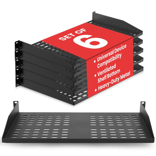 1U Server Rack Shelf Mount Tray