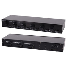 6 Channel Speaker Selector, Volume Control, Aluminum Housing, Easy Install