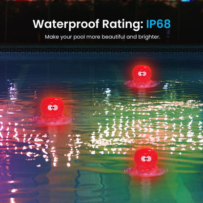 product image number 4 for Pyle Solar Light Up Octopus Thermometer