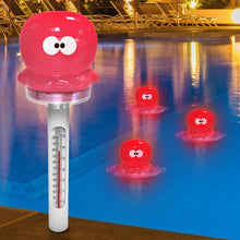 product image number 1 for Pyle Solar Light Up Octopus Thermometer