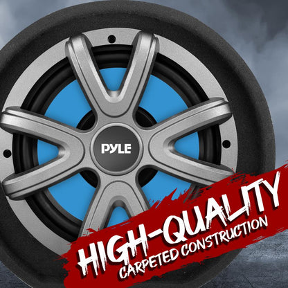 product image number 5 for Pyle 8'' Amplified Car Subwoofer Enclosure