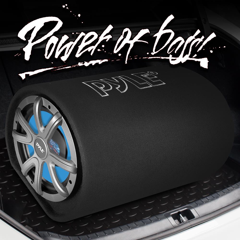 product image number 6 for Pyle 8'' Amplified Car Subwoofer Enclosure
