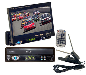 7" Tft Single Din Motorized Monitor With