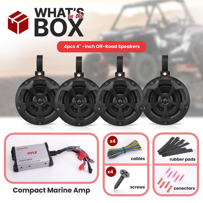 4 Ch. Marine Power Amplifier