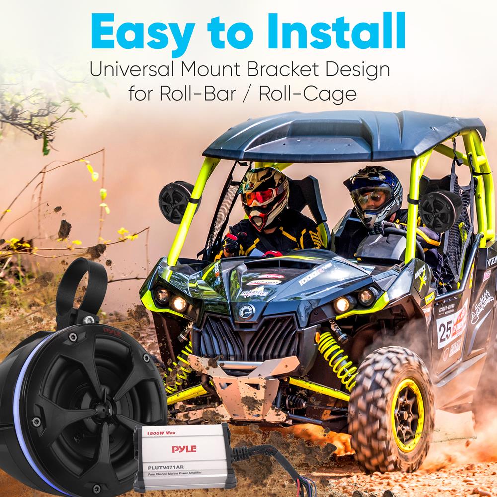 product image number 3 for Pyle Marine Waketower Speaker System