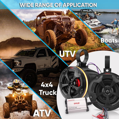 product image number 7 for Pyle Marine Waketower Speaker System