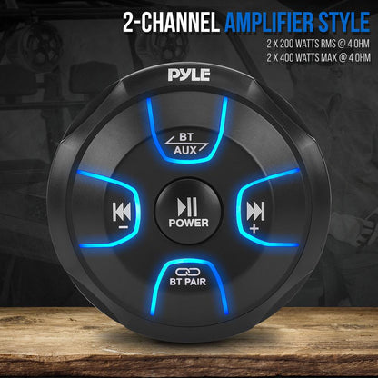 Waterproof Off-Road Speakers 800W RGB Lights Marine Grade 4 (2 Pair) – Pyle USA Waterproof Off-Road Speakers 800W RGB Lights Marine Grade 4 (2 Pair) – Pyle USA