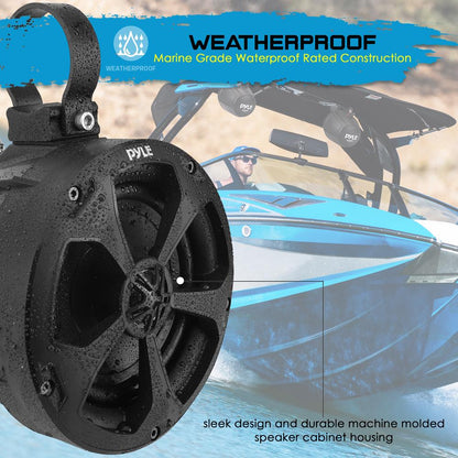Waterproof Off-Road Speakers 1000W Bluetooth Marine Grade 5.25"