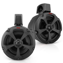 6.5" Waterproof Bluetooth Speakers 1200W Marine Grade Weatherproof Pair