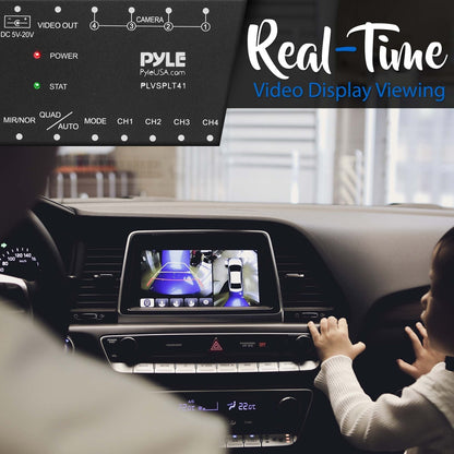 product image number 3 for Pyle 4-Ch. Video Picture Splitter