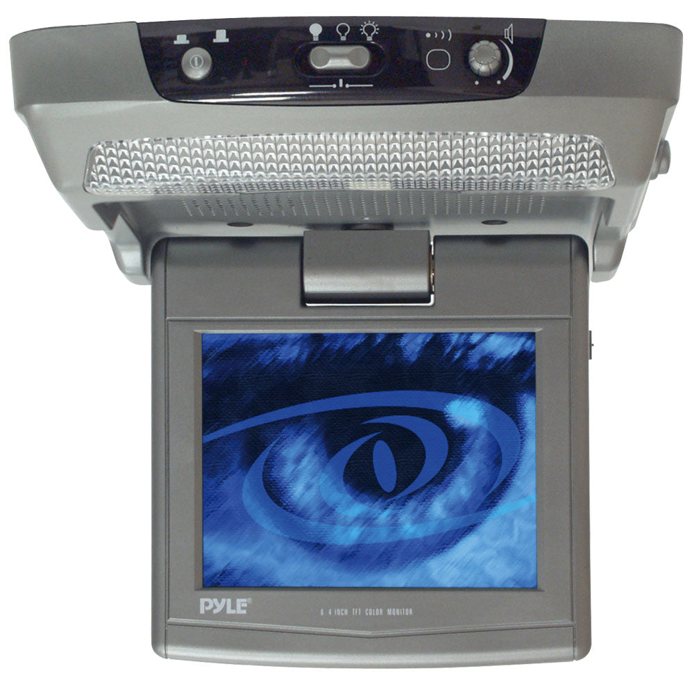 5.6'' Overhead LCD Monitor with Dome Lights – Pyle USA