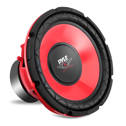 10" Car Subwoofer 600W Power Red Cone 4 Ohm 1.5" Voice Coil