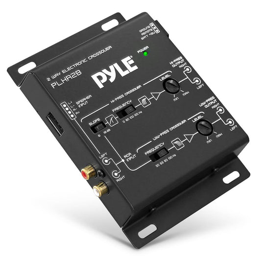 2-Way Audio Crossover Network - Enhanced Sound - Independent Output Control