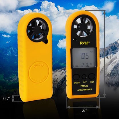 product image number 5 for Pyle Digital Anemometer & Thermomet