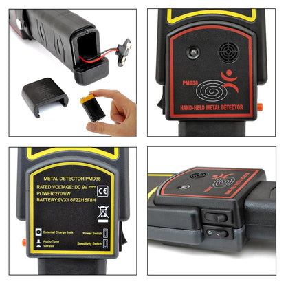 product image number 4 for Pyle Security Metal Detector